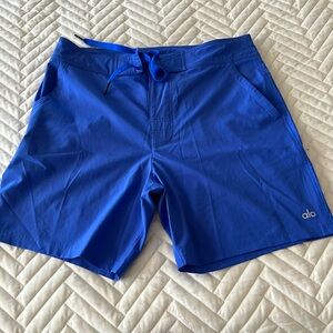 ALO Yoga Men's Blue Swim Shorts